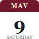 9 May