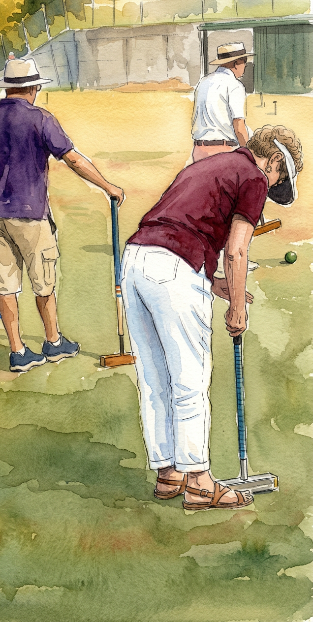 Gala Day watercolour