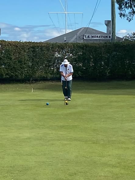 Players and officials at the Croquet Australia Bronze Medal event at Eildon Croquet Club.
