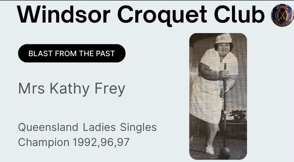 Windsor: Kathy Frey: From Back-Fence Spectator to Three-Time Champion