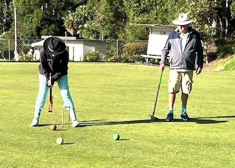 Players at the Headland Cup presentation at Headland-Buderim Croquet Club.
