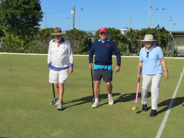 Wynnum: Wynnum Croquet Club Gala Day draws 32 players for friendly c