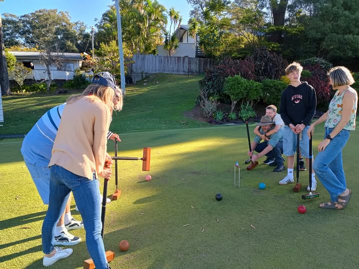 Headland-Buderim: Three generations celebrate 80th birthday with croquet
