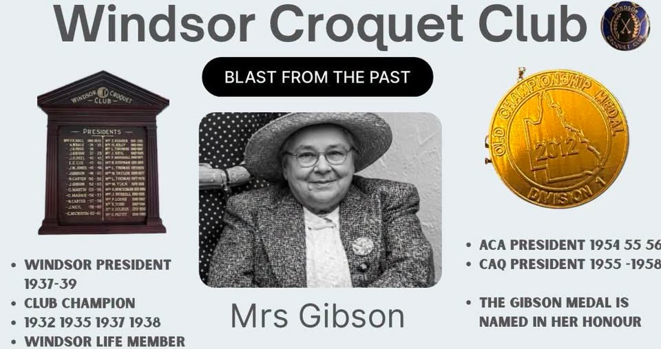Windsor: Gibson Medal celebrates 63 years at Windsor Croquet Club