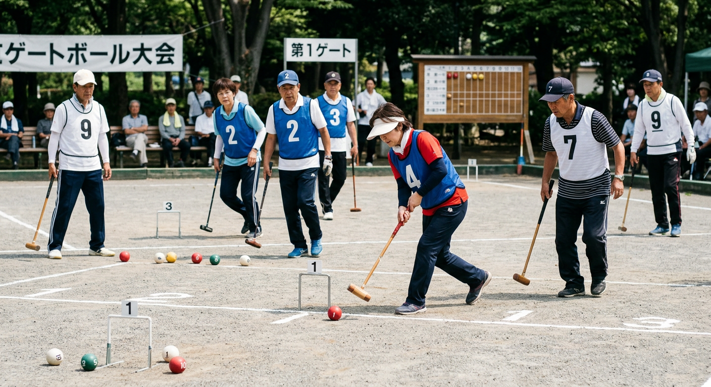 : Come and try Gateball at Mackay Croquet Club