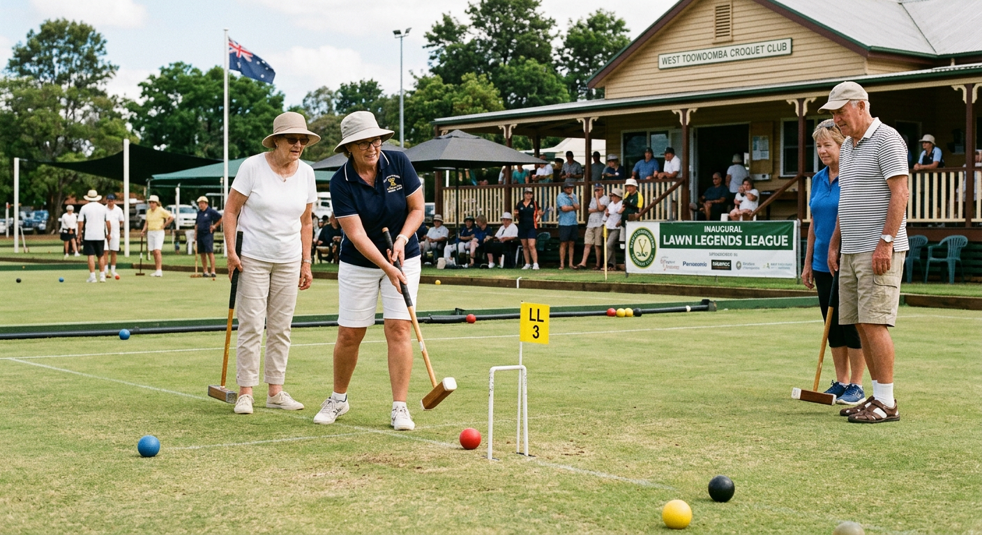 : West Toowoomba launches inaugural Lawn Legends League