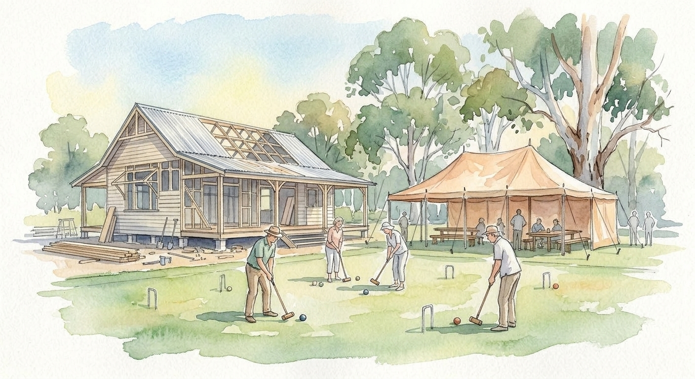 : Twin Rivers begins clubhouse build