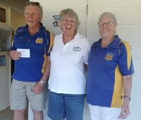 Photo above - Golf Doubles 1st place to Kevin Fraser and Terry Godfrey from Pt. Lookout with Pat Habner