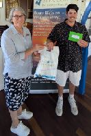 Left - Runner up was Terry from Toowoomba