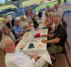 Southport members at the Christmas party.
