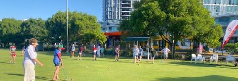 Year 7 boys gathering together for fun, food and games.