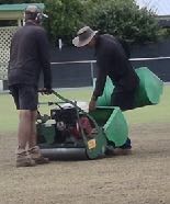 Sunnyside thanks the team restoring its lawn