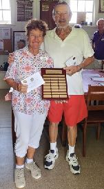 Photos above:-Tier A Doubles Winners Tier A Singles Runner up Werner Borkhard