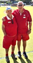 Photo Left- Joan Doust & David Scott