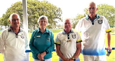 Photo above:- Richard, Joan, Robert & Graeme