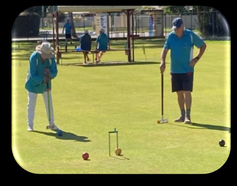 Golf croquet at Bribie Island